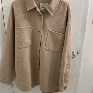 Madewell Pierre Shirt Jacket XL